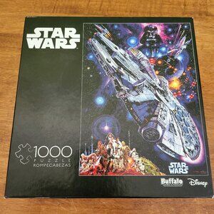 Star Wars Puzzle 1000 Piece Buffalo Games "You're All Clear, Kid" with poster T8